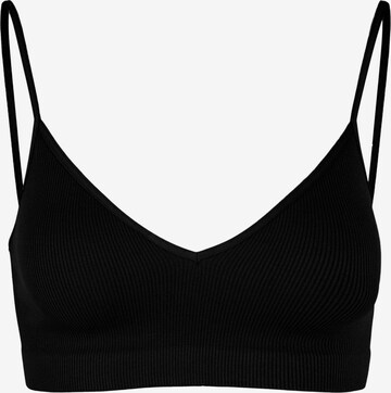 PIECES Bustier BH 'Symmi' in Schwarz