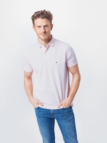 TOMMY HILFIGER - Camiseta en lila: frente