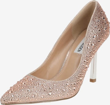 Escarpins STEVE MADDEN en or : devant