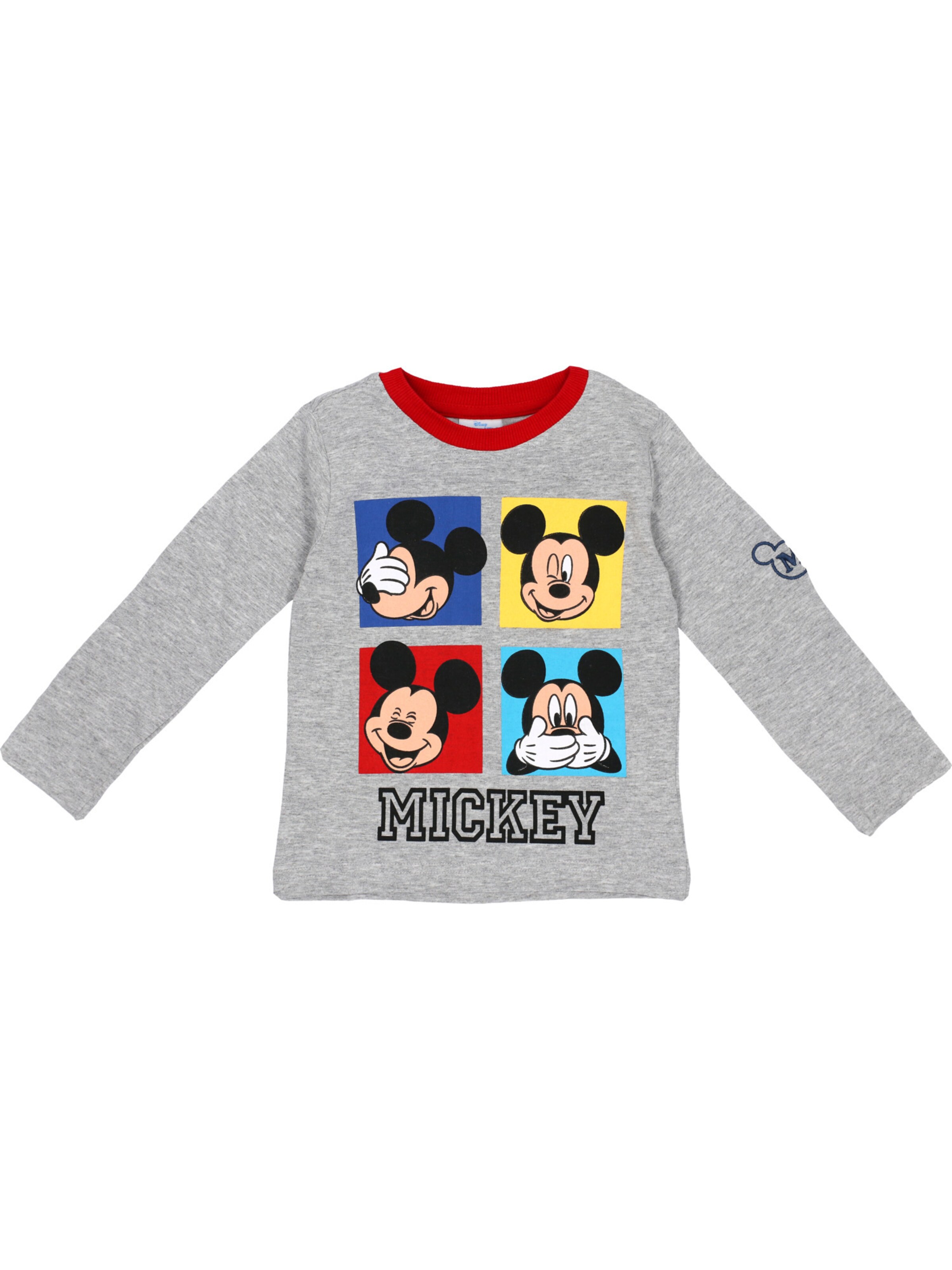 MINNIE MOUSE Shirt 'Mickey Mouse' in Grey: front