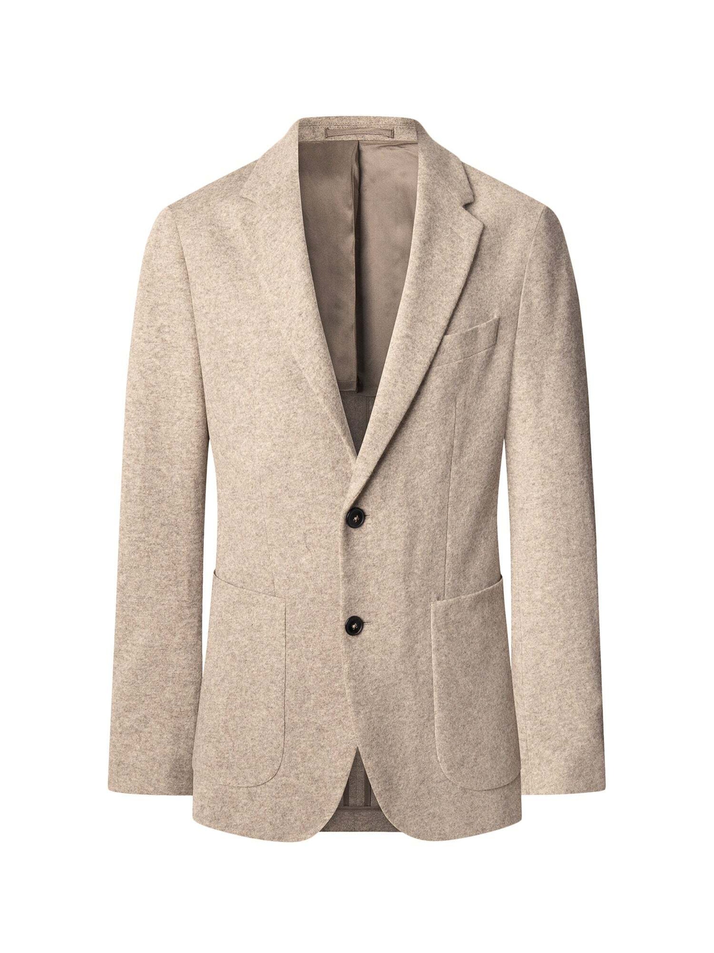 Regular fit Giacca da completo di Hackett London in beige: frontale