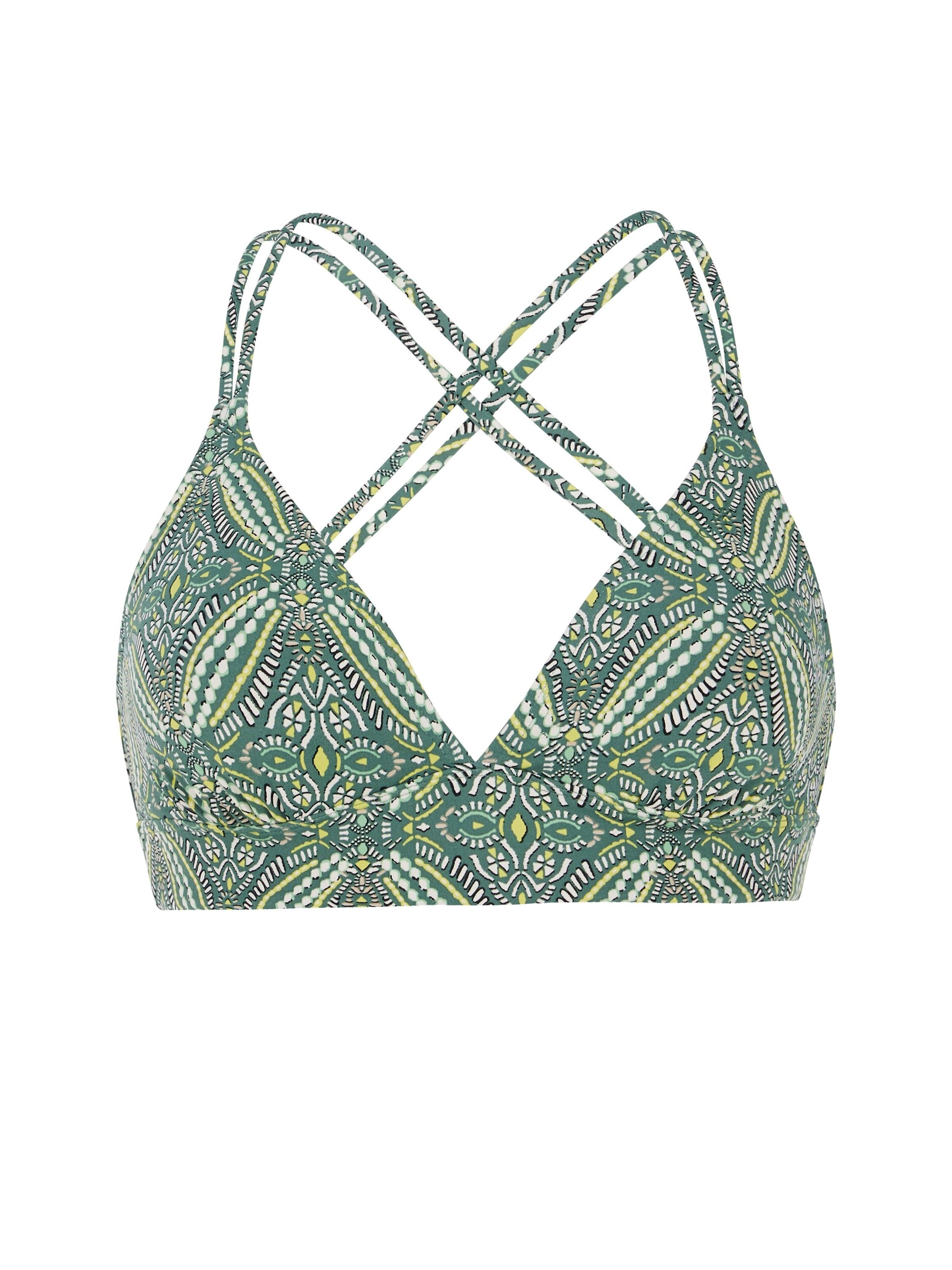 PROTEST Triangle Bikini 'PRTGoofy' in Green
