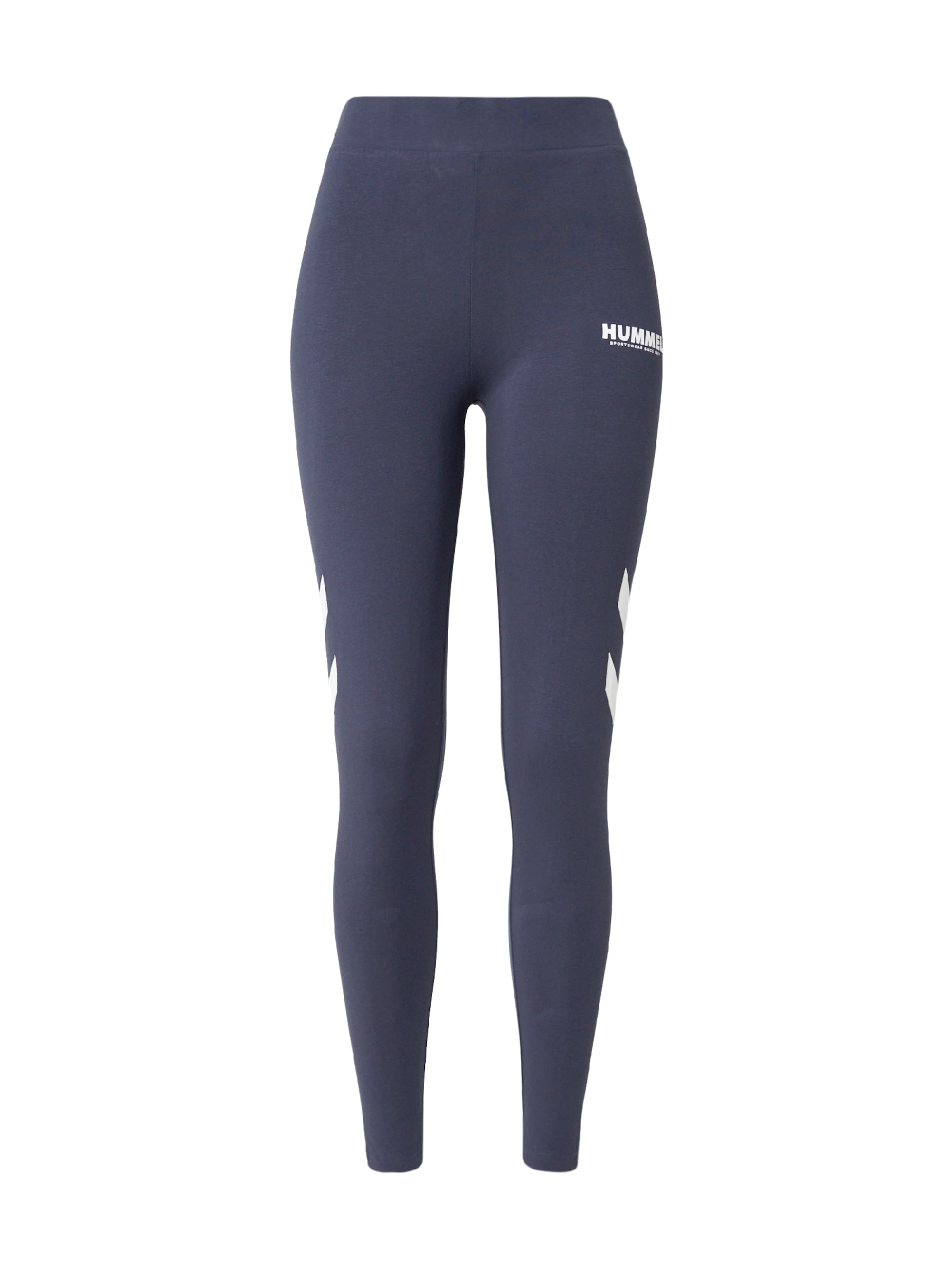 Hummel Skinny Sporthose 'LEGACY' in Blau: Vorderseite