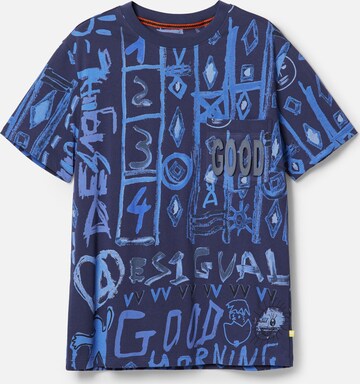 Desigual Shirt in Blauw: voorkant