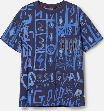 Desigual T-Shirt in Blau: predná strana