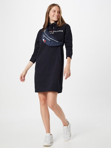 TOMMY HILFIGER Jurk in Blauw