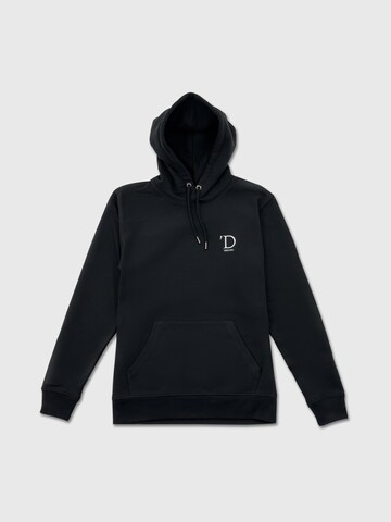 Dutch'D Sweatshirt in Schwarz: Vorderseite