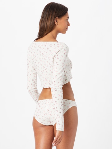 Ensemble de linge 'Pointelle' Nasty Gal en blanc