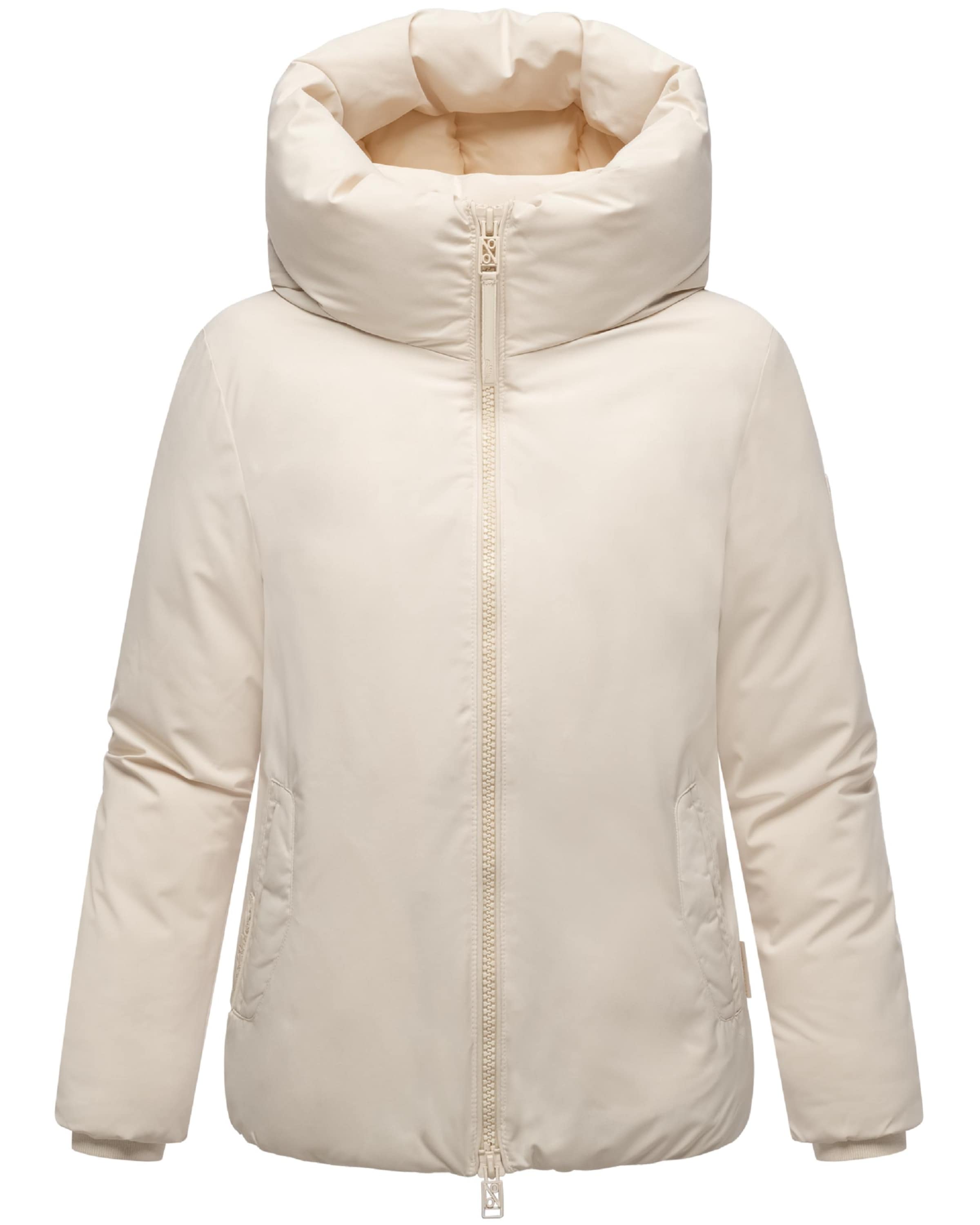 NAVAHOO Vinterjakke 'Blütenlicht 14' i beige