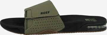 Claquettes / Tongs 'Fanning Slide' REEF en vert