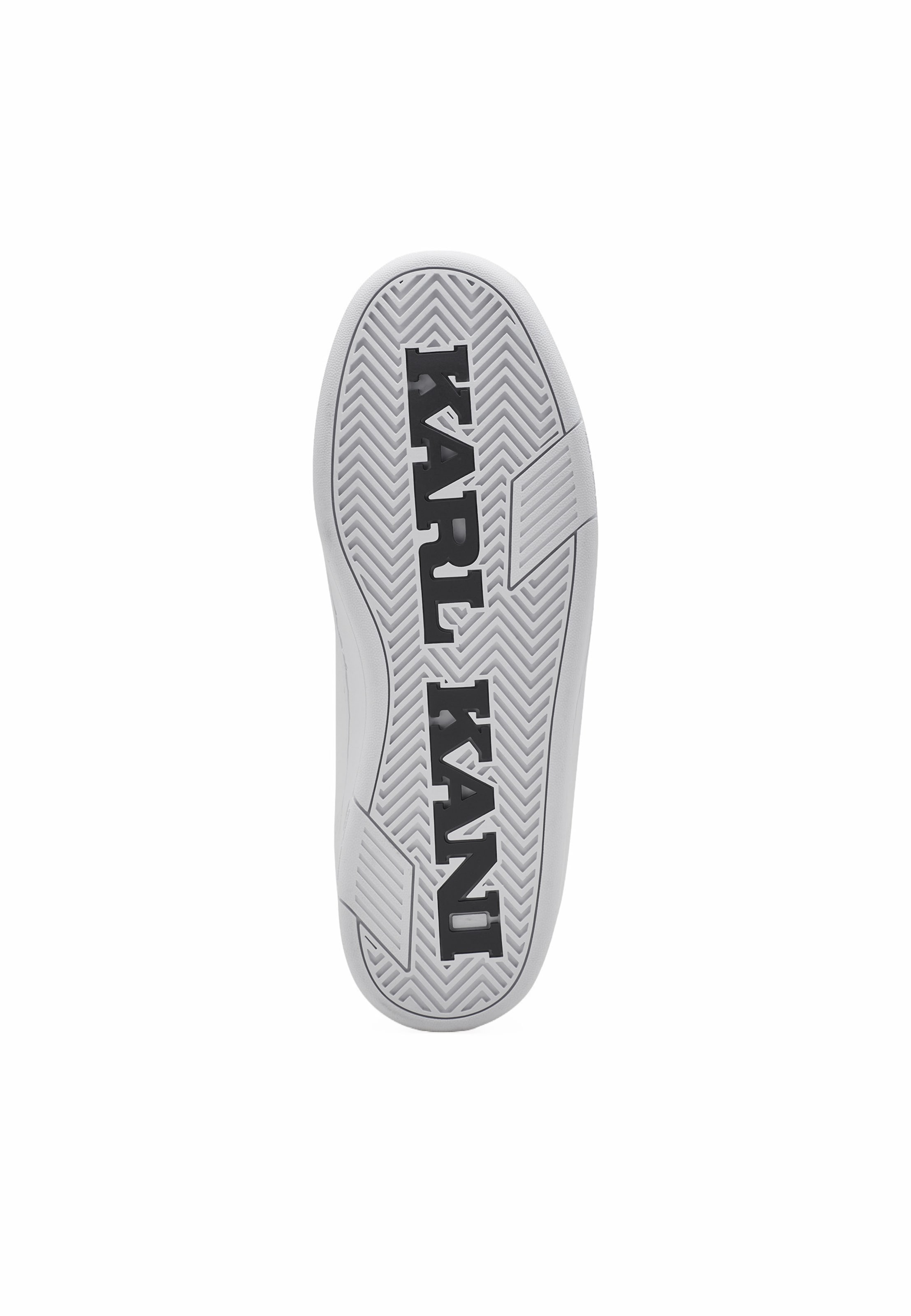 Karl Kani Platform trainers '89 Racket' in White