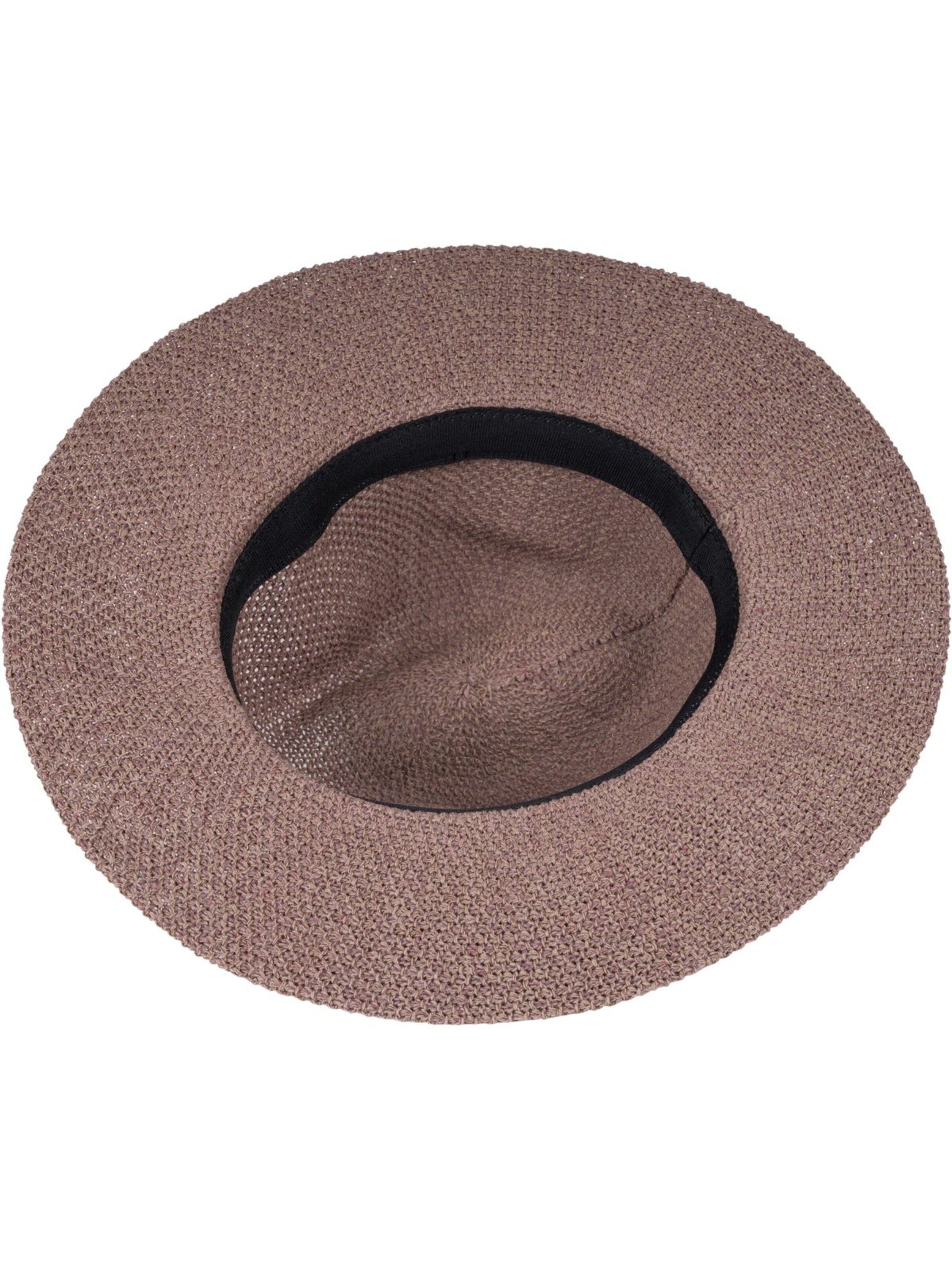 styleBREAKER Hut 'Panama Strohhut'‌ in Lila