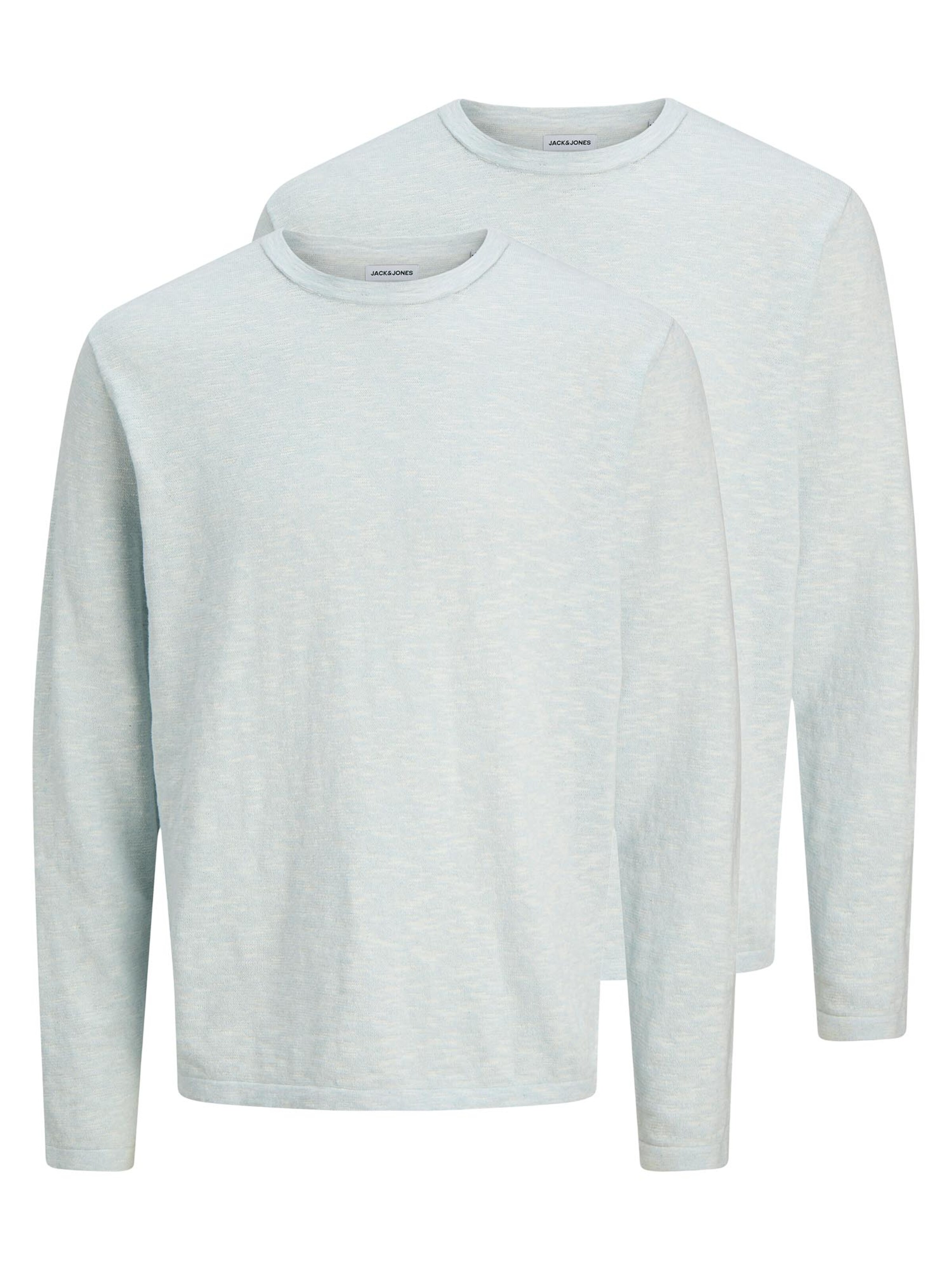 JACK & JONES Sweater 'Summer' in Blue: front