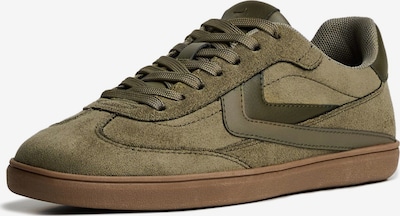 Bershka Matalavartiset tennarit värissä khaki, Tuotenäkymä