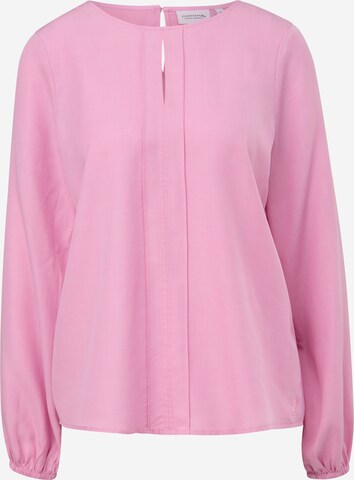 comma casual identity Bluse in Pink: predná strana