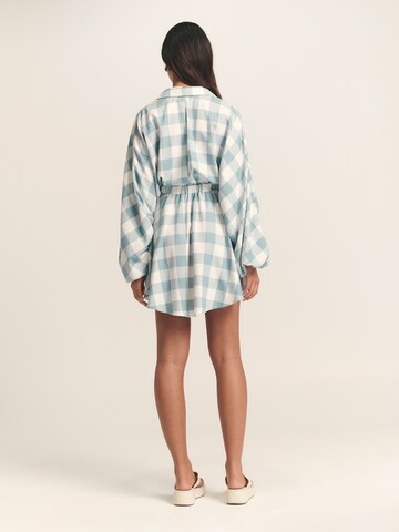 St MRLO Shirt dress 'Shauna' in Grey: back