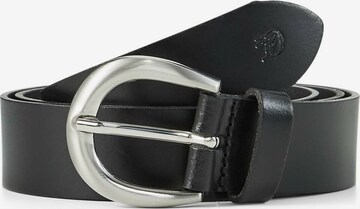 TOM TAILOR DENIM Belt in Black: front