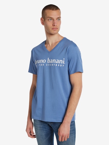 BRUNO BANANI T-Shirt 'Battle' in Blau: predná strana