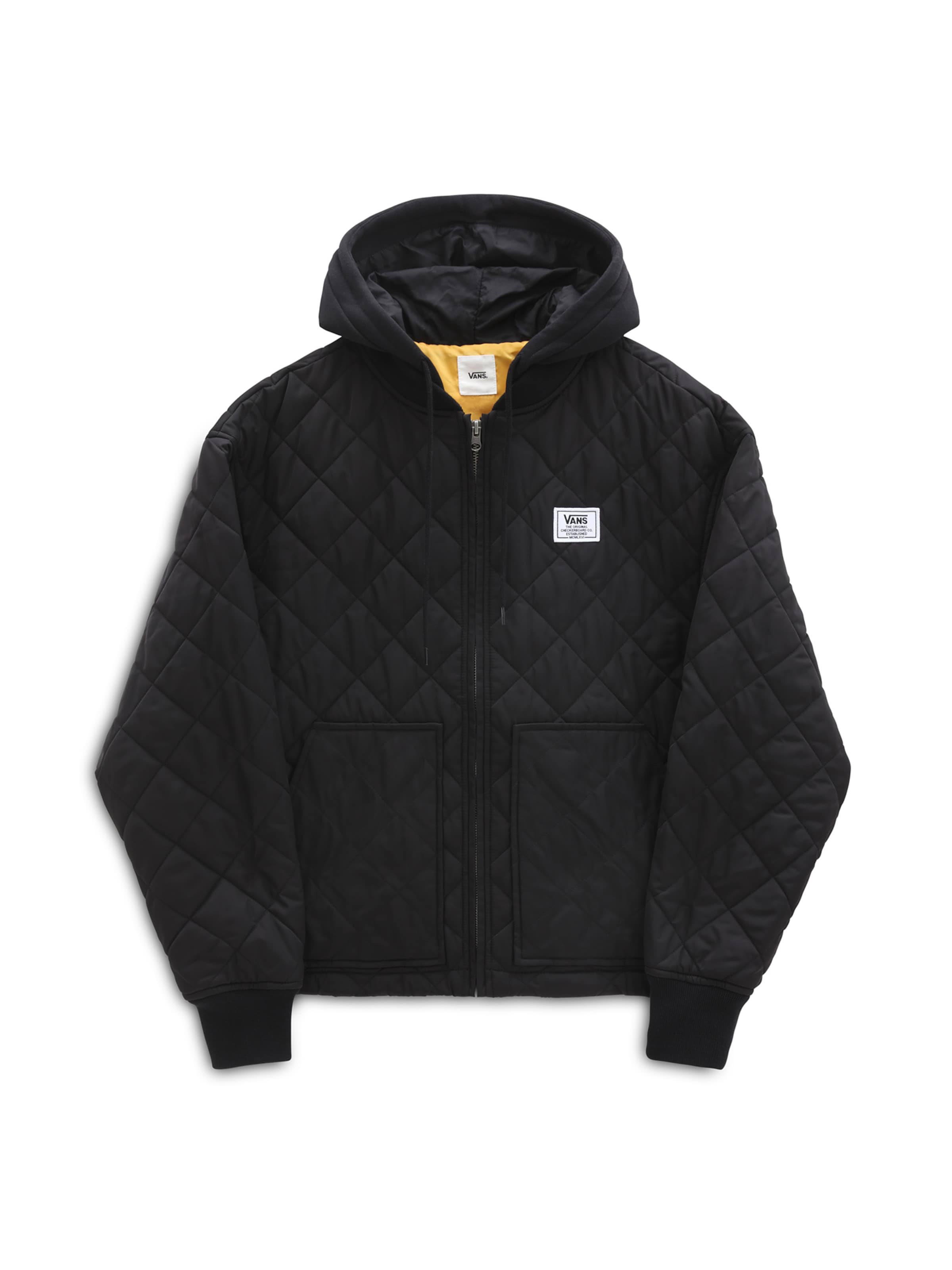 vans boom boom quilted coat