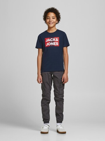 Jack & Jones Junior Футболка 'Ecorp' в Синий