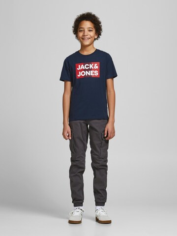 Jack & Jones Junior Majica 'Ecorp' | modra barva