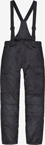 normani Regular Outdoorbroek 'Aoraki' in Zwart: voorkant