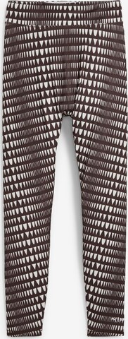 PUMASkinny Sportske hlače 'LEMLEM' - smeđa boja: prednji dio