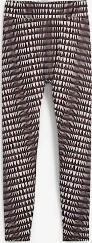 PUMA Skinny Workout Pants 'LEMLEM' in Brown: front