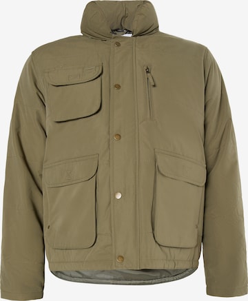 MO Between-season jacket in Green: front