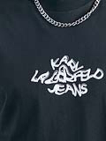 KARL LAGERFELD JEANS T-Shirt 'Tokyo' in Schwarz