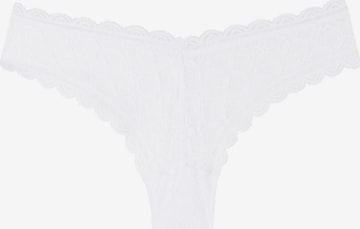 INTIMISSIMI Thong in White: front