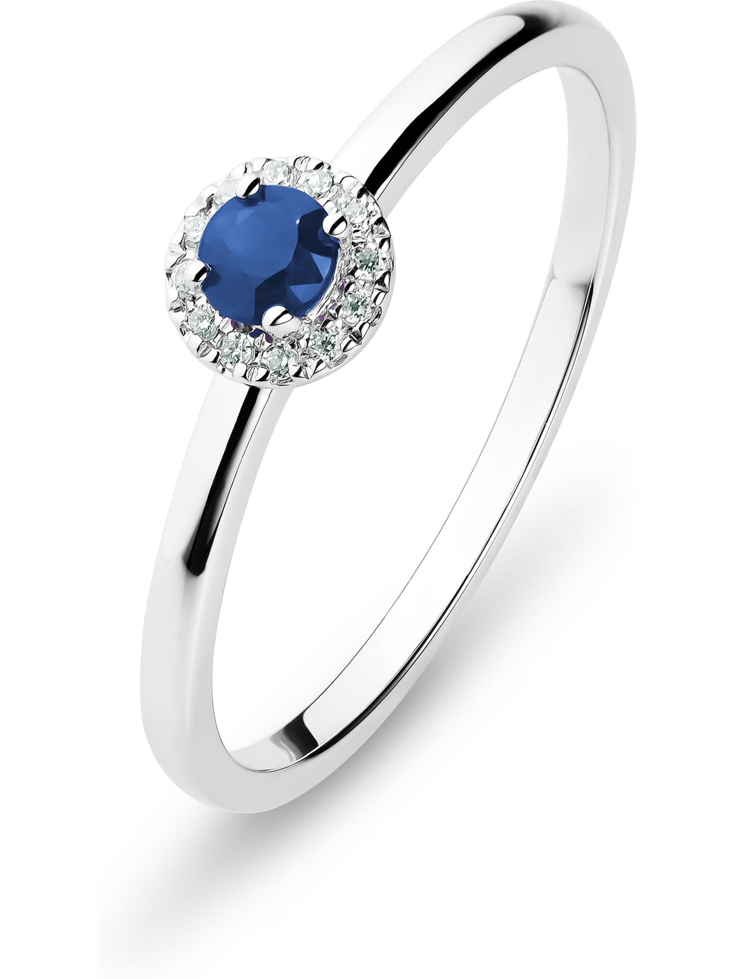 CHRIST Ring in Silber: Vorderseite