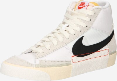 Nike Sportswear Baskets hautes 'Blazer Mid Pro Club' en beige / noir / blanc, Vue avec produit