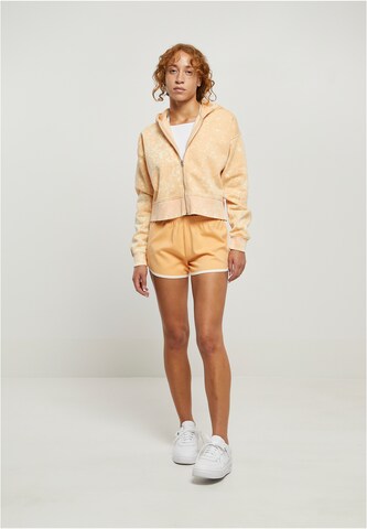 Urban Classics Sweatjacke in Orange