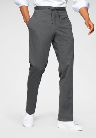 Coupe slim Pantalon 'Saturn 2-J' STRELLSON en gris : devant