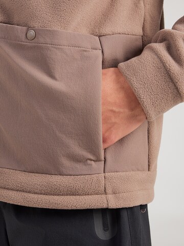 Veste en polaire fonctionnelle COLUMBIA en marron