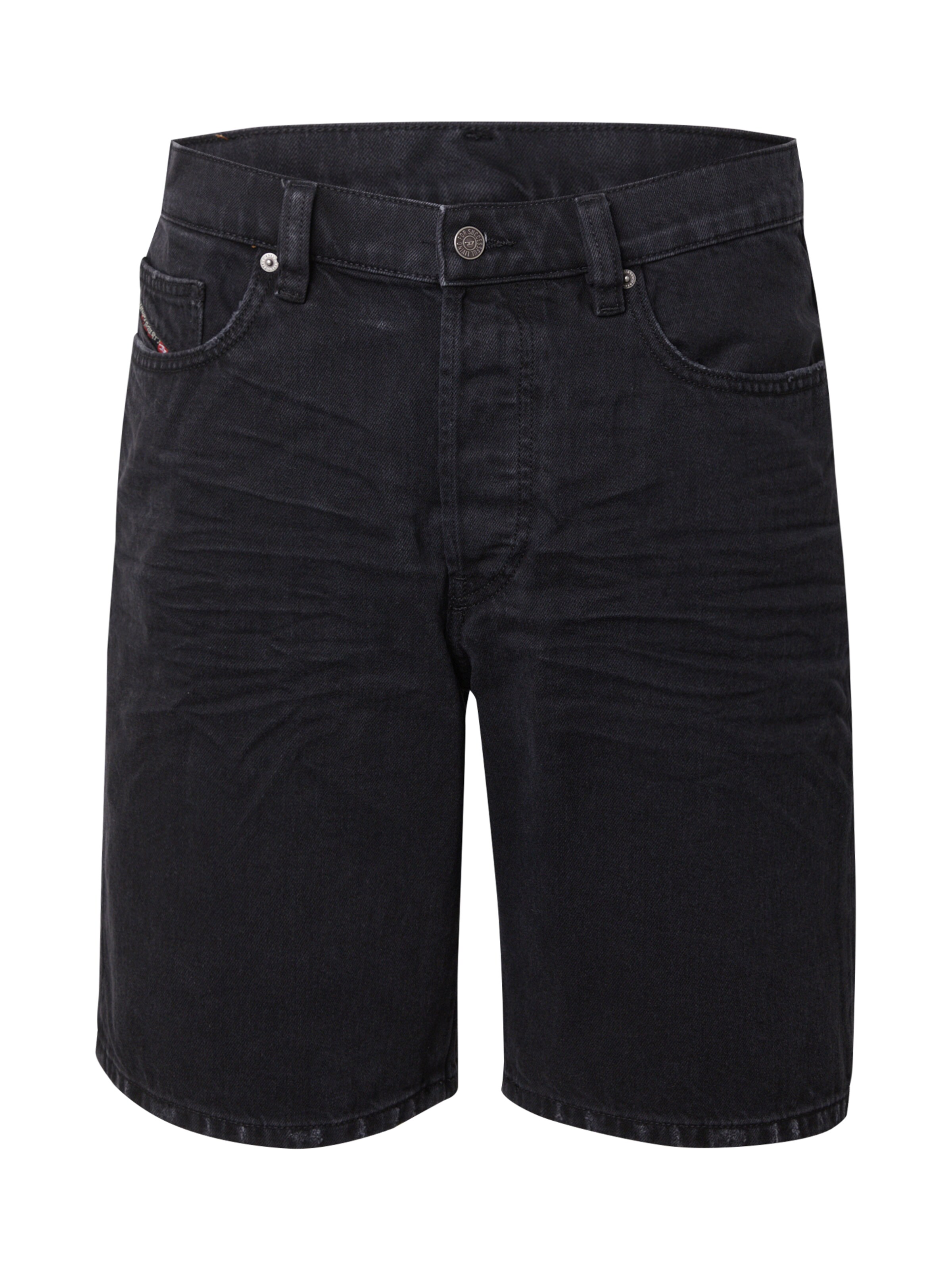 DIESEL - regular Vaquero en negro: frente