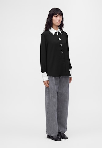 Karl Lagerfeld - Blusa en negro