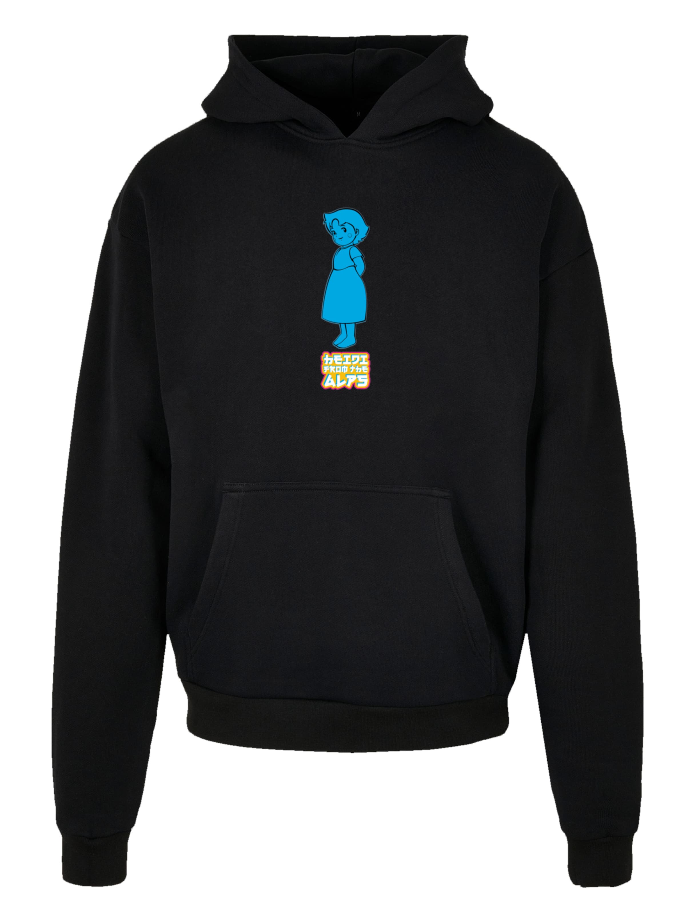 Sweat-shirt F4NT4STIC en noir : devant