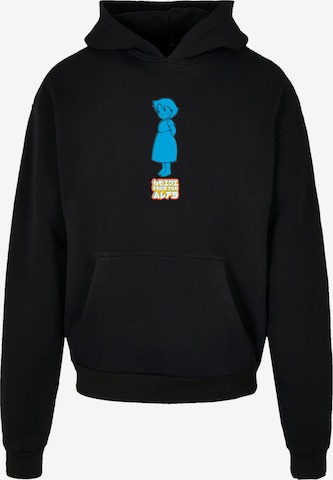 Sweat-shirt F4NT4STIC en noir : devant