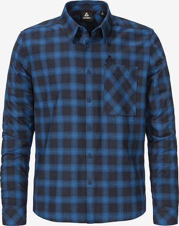 Chemise fonctionnelle 'Kleion' Schöffel en bleu : devant