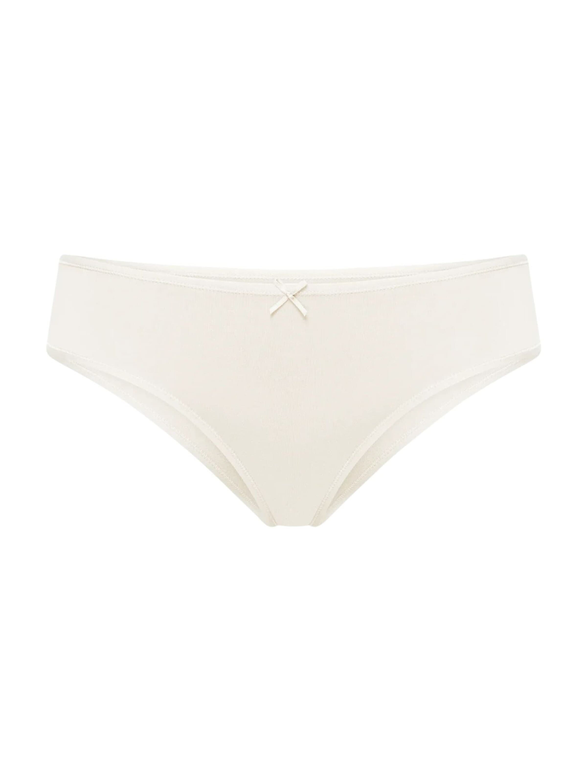 Slip 'Cotton Brazilian Slip' cfab (formerly creamy fabrics) en blanc : devant