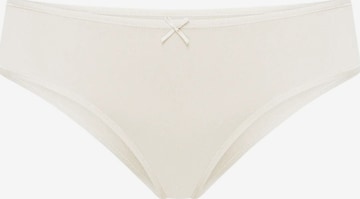 Slip 'Cotton Brazilian Slip' di cfab (formerly creamy fabrics) in bianco: frontale