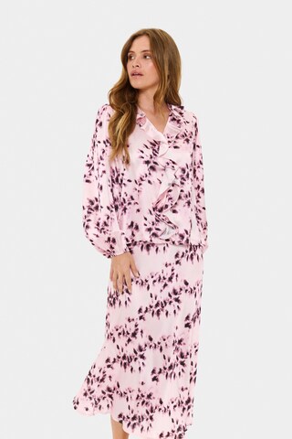 SAINT TROPEZ Blouse 'Nella' in Roze: voorkant