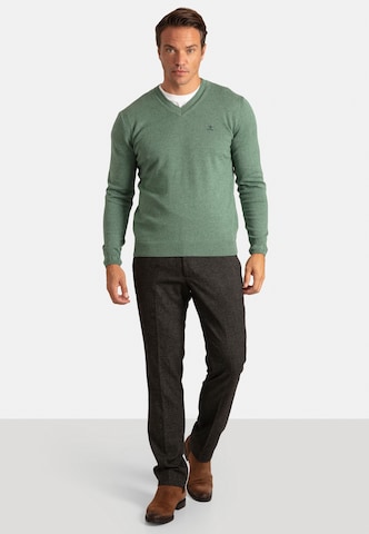 Sir Raymond Tailor Sweater 'Los Angeles' in Green