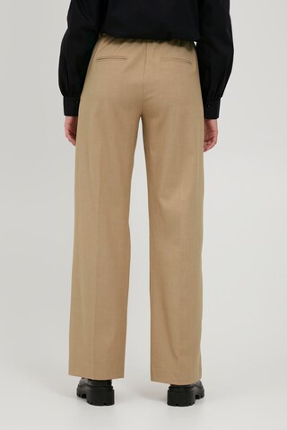 b.young Loose fit Pleated Pants 'BYDANTA' in Beige