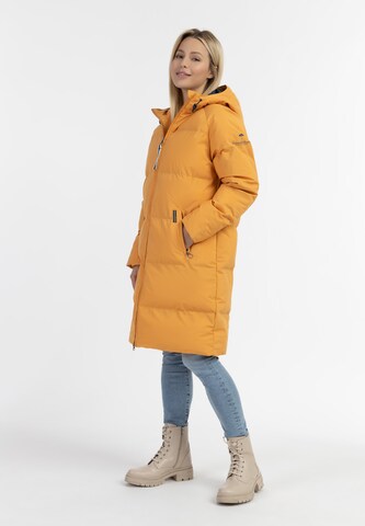 Manteau fonctionnel Schmuddelwedda en jaune