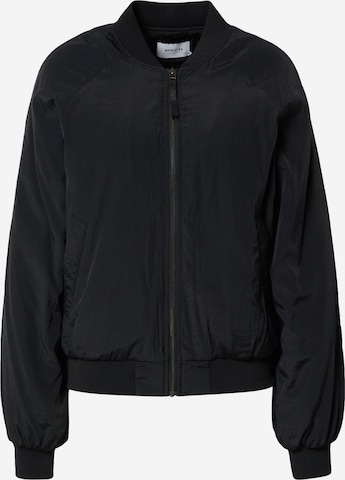 MOSS COPENHAGEN Prehodna jakna 'Irem' | črna barva: sprednja stran