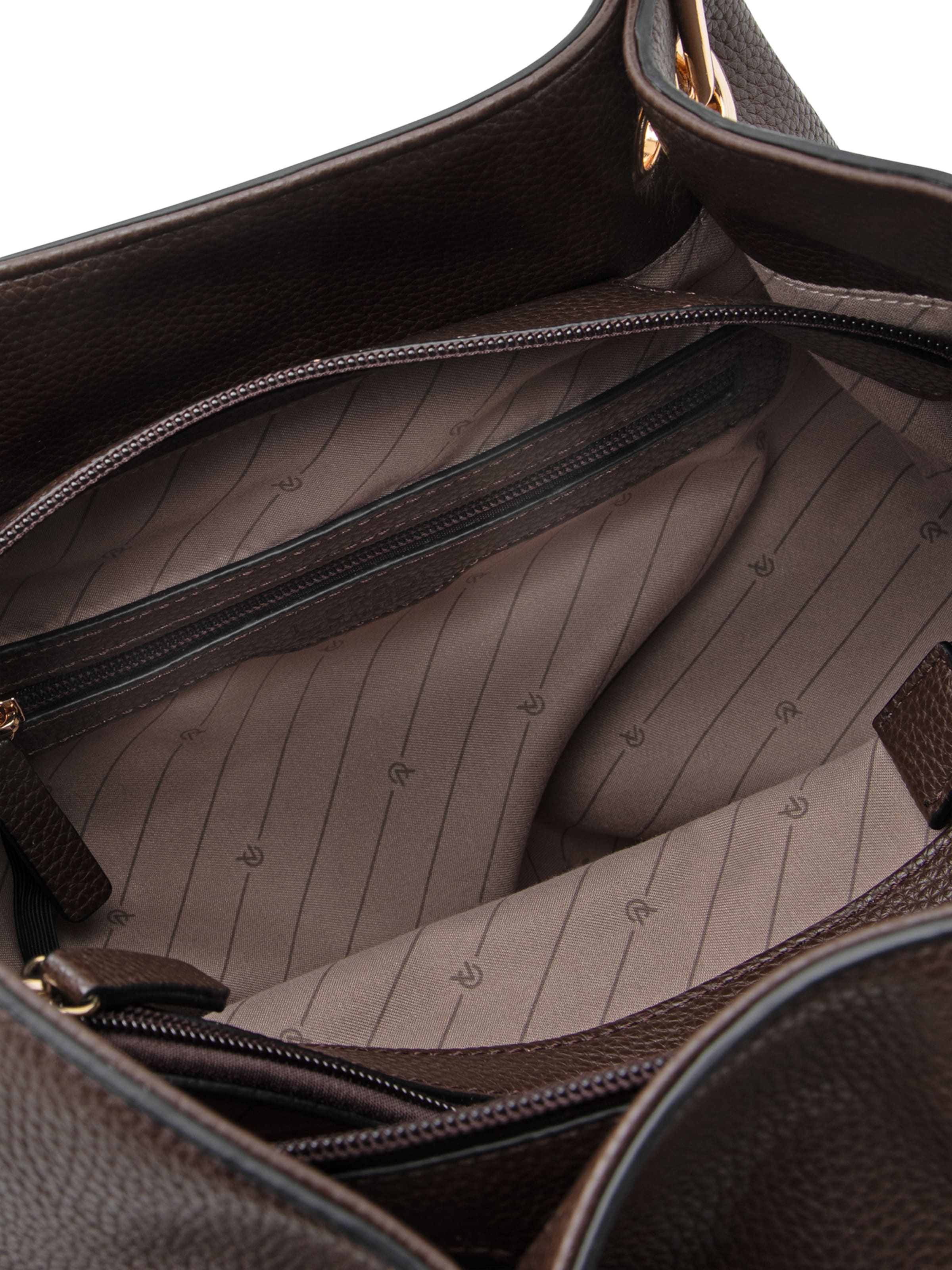 L.CREDI Μεγάλη τσάντα 'Ebony' σε καφέ