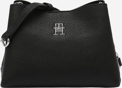 TOMMY HILFIGER Umhängetasche in schwarz / silber, Produktansicht